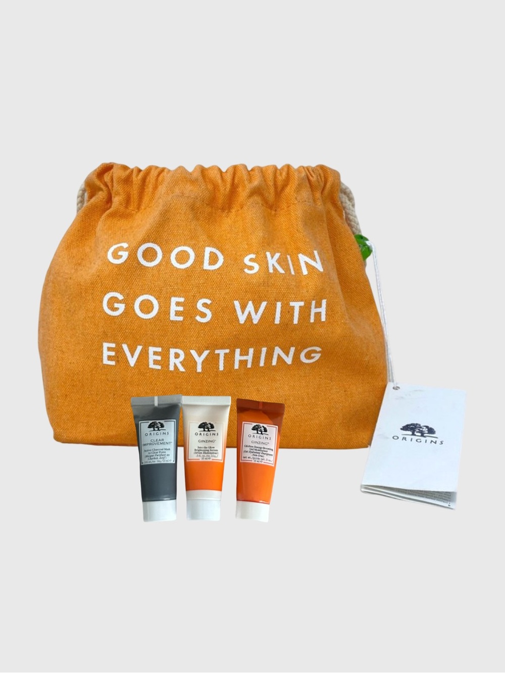 ORIGINS GOOD SKIN GOES WITH EVERYTHING MINI TRIO SET